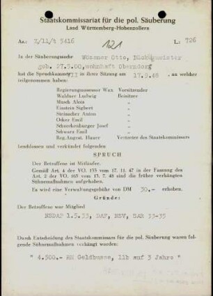 Wössner, Otto