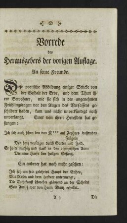 Vorrede des Herausgebers der vorigen Auflage