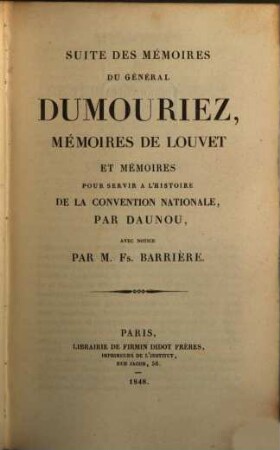 Bibliothèque des mémoires relatifs a l'histoire de France pendant le 18me siècle. 12