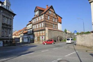 Quedlinburg - Fachwerkhaus : Fachwerkhaus in der Schmalen Straße, aufgenommen in Quedlinburg am 29. April 2014. Foto Uwe Gerig