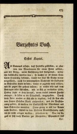 Vierzehntes Buch