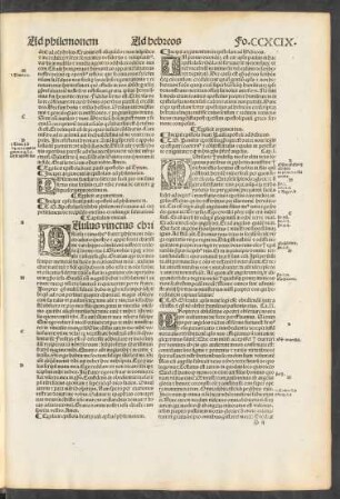 Incipit epistola beati Pauli apostoli ad hebreos.