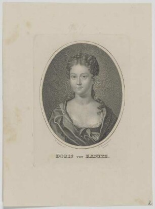 Bildnis der Doris von Kanitz