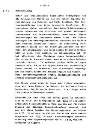 5.2.3 Büffelhaltung