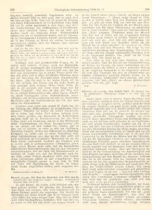 328-329 [Rezension] Görres, Ida Friederike, Des Andern Last