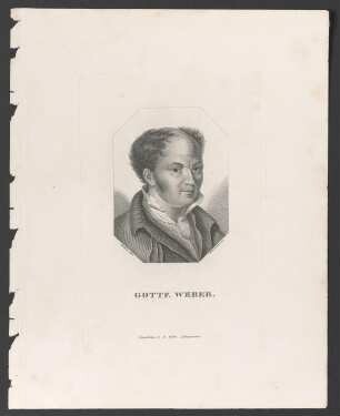 Porträt Gottfried Weber (1779-1839)