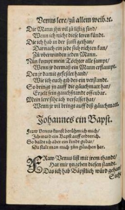 Johannes ein Bapst.
