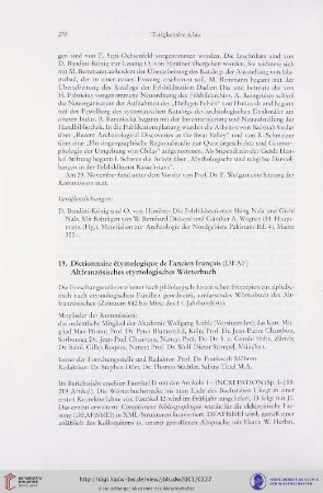 19. Altfranzösisches etymologisches Wörterbuch/DEAF