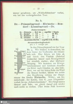 No. 5. Dr. - Priessnitzgrund - Klotzsche - Boxdorf - Lössnitzgrund - Dr.