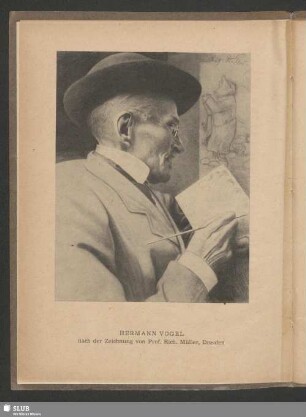 Hermann Vogel, nach der Zeichnung von Prof. Rich. Müller, Dresden
