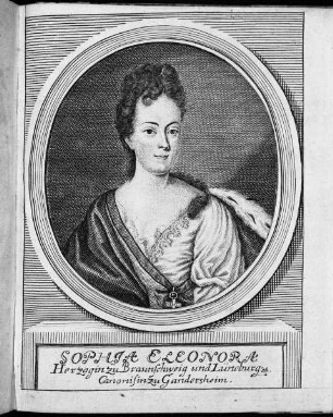 Kanonisse Sophia Eleonora, Herzogin zu Braunschweig und Lüneburg