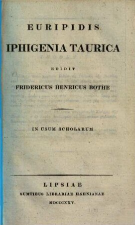 Iphigenia Taurica