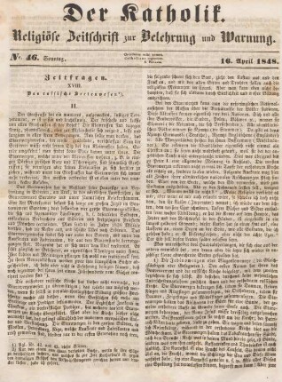 185-186 Zeitfragen : XVIII. Das russische Sectenwesen II.