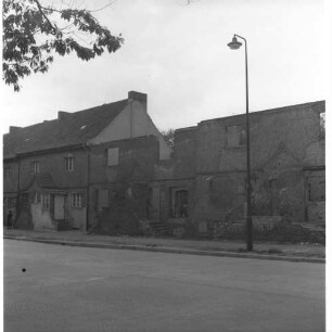 Negativ: Ruine, Siedlung Lindenhof, 1953