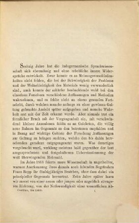 Zur Kritik der neuesten Sprachforschung