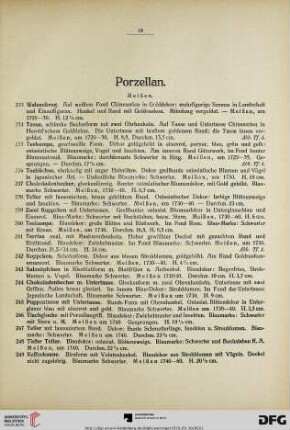 Porzellan (Nr. 233-528)