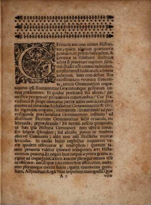Dissertatiuncula De Praecipuis Scriptoribus Historiae Germanicae
