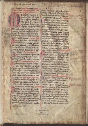 In Hippocratis aphorismos commentarius Galeni a Constantino Africano ex arabico translatus. Hippocratis liber prognosticorum cum commento [u.a.] - BSB Clm 13034