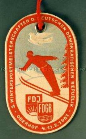 DS (Deutscher Sportausschuss), 2. Deutsche Wintersportmeisterschaften in Oberhof
