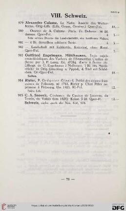 Schweiz (Nr.979-985)