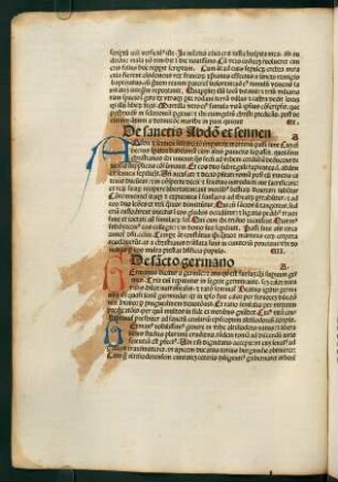 CI. De sanctis abdon et sennen - CIII. De sancto eusebio
