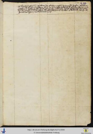 [250r] Kurzes Inhaltsverzeichnis der ganzen Handschrift.