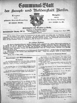 1881,14: No. 14, 3. April 1881