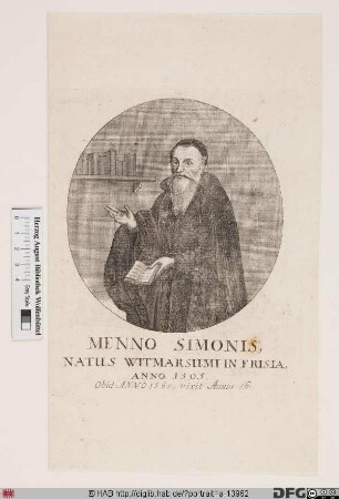 Bildnis Menno Simons