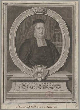 Bildnis des Ioannes Porst