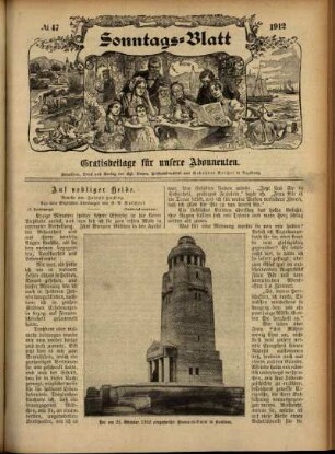 Ausgabe vom Sonntag, den 24. November 1912.