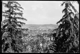 Pößneck. Stadtansicht