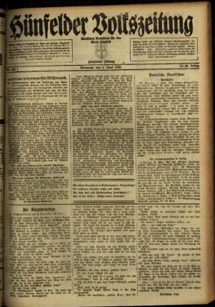 Ausgabe vom Mittwoch, den 02. Juni 1920.