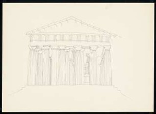 Poseidontempel, Paestum: Ansicht