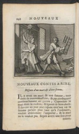 Dispute d'un mari & d'une femme