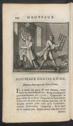 Dispute d'un mari & d'une femme