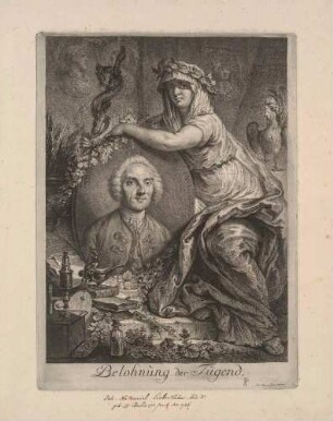 Bildnis Lieberkühn, Johann Nathanael (1711-1756), Arzt