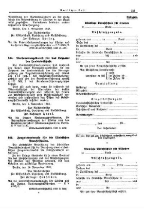 Vorbereitungsdienst für das Lehramt der Landwirtschaft : [Erziehung] ; [Für das Reich] ; [Amtliche Erlasse] ; [Amtlicher Teil]