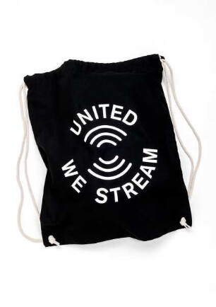 Beutel "United We Stream"