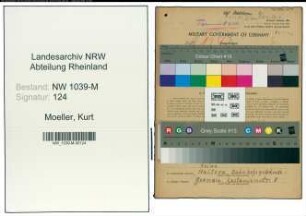 Entnazifizierung Kurt Moeller , geb. 31.10.1899 (Arbeiter)