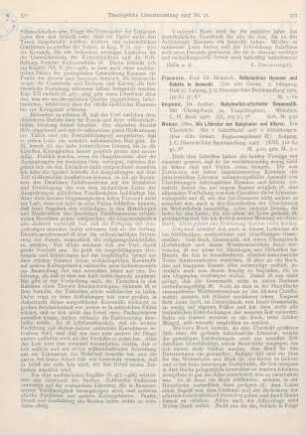 572-573 [Rezension] Ungnad, Arthur, Babylonisch-assyrische Grammatik