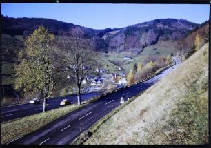 Aftersteg: Haarnadelkurve, oberhalb von Aftersteg
