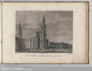 Vue de l´église catholique, et des ses environs
