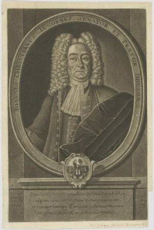 Bildnis des Ioannes Christianus Jüngerus