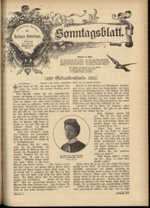 Ausgabe vom Sonntag, den 16. Januar 1910.