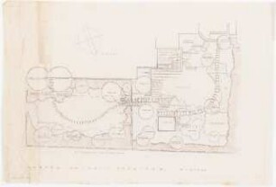 Garten Karl Foerster, Potsdam-Bornim: Gartenplan 1:100