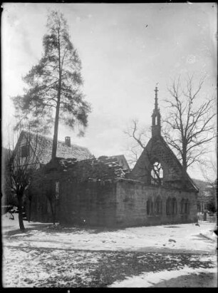 Bad Herrenalb Kloster - Klosterkirche Paradies Außenansicht von Nordosten