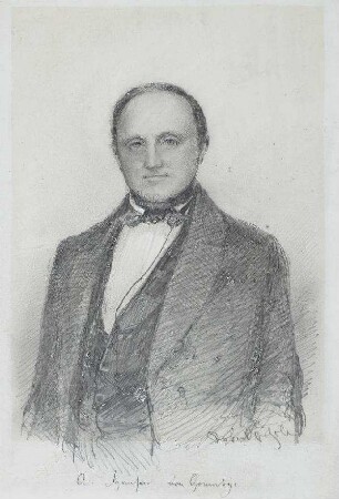 Bildnis von Andreas Hansen (1818-1884)