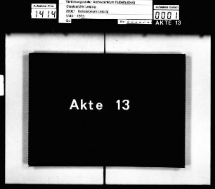 Bestellung der Assessoren [Beisitzer] des Konsistoriums Leipzig, Bd. 2