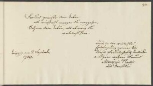 Eintrag 6: Marquis Piatti, Leipzig, 02.09.1789