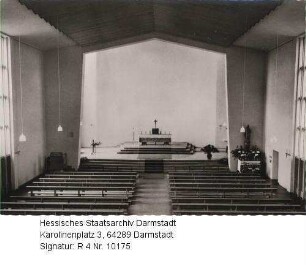 Heppenheim an der Bergstraße, Dreikönigskirche / Interieur